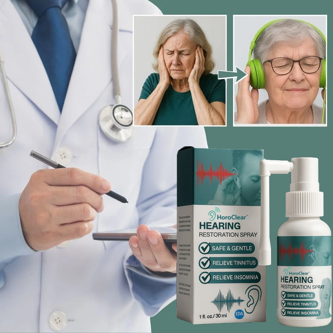 HoroClear™-korvanhoitosuihke | Kuule jopa 99 % paremmin vain 72 tunnissa